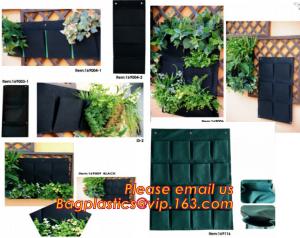 Quality Hanging Planter Horizontal Garden Grow Bag Vertical Garden Felt Bag wholesale