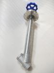 Cryo Valves Thermal Insulation Steam Jacket Valve Stainless Steel CE ISO
