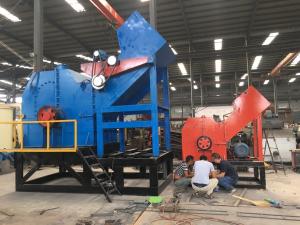 Quality 1200KW Scrap Metal Crusher , Iron Scrap Crushing Machine wholesale