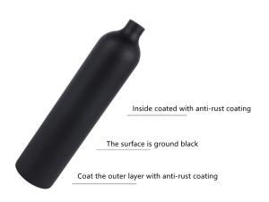 Quality Titanium Brass Divers Gas Cylinder , Rescue Scuba Diving Gas Tank wholesale