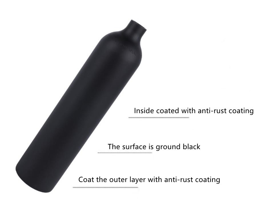 Antirust Portable Scuba Diving Accessories Diameter 80mm Emergency Tank