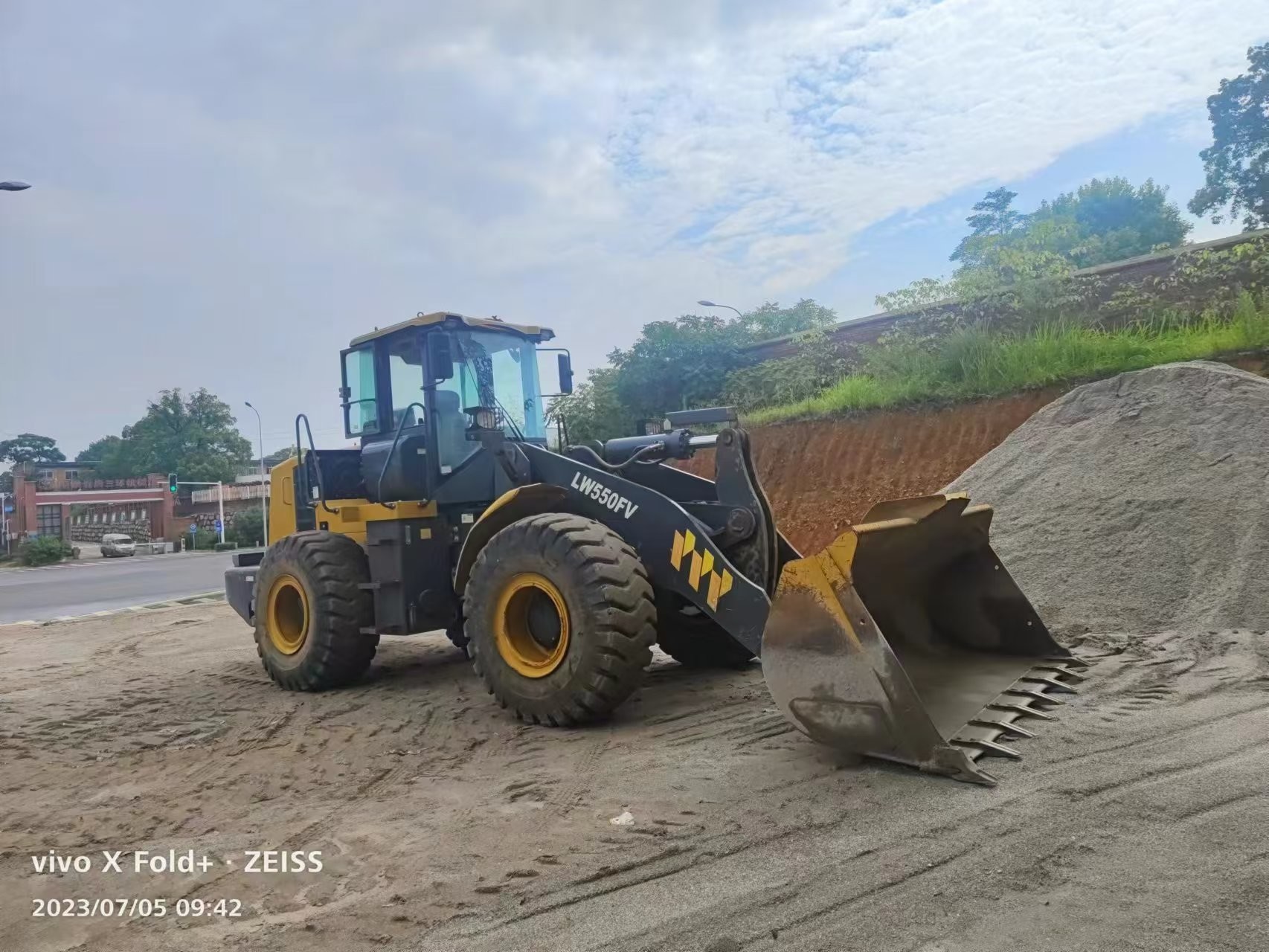 2021 Model Second Hand Wheel Loader XCMG Wheel Loader LW550FV