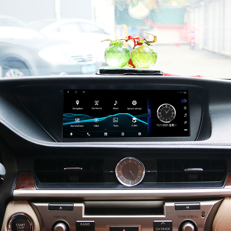 2009 2007 2008 Lexus Es 350 Aftermarket Stereo High Level With Knob 10.25 8 Core