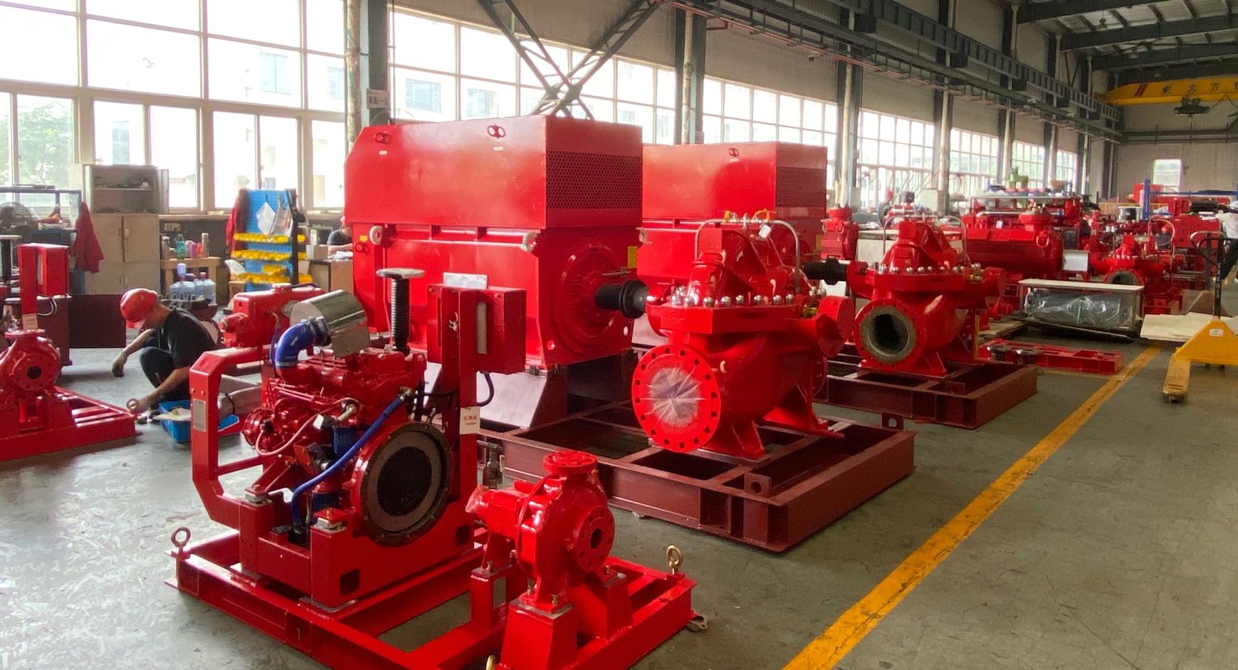 5000GPM Horizontal Split Case UL Fire Pumps For Oil And Gas Industry