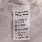 30% Cotton Ladies White Shorts