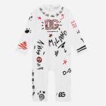 Customized label print logo infant cotton long sleeve baby girl's boy's button