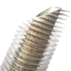 Quality DELLOK 4mm-15mm Tube Thickness Carbon Steel Fin Tube For Pickled / Bright Annealed Delivery wholesale