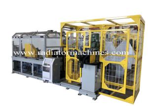 Quality Fully Automatic Radiator Making Machine For Producing Heat Exchange Wavy Fins wholesale