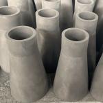 Wear Resistant SiSiC Material Cyclone Tube RBSIC Lining Tube
