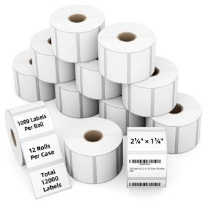 Quality Thermal Transfer Adhesive Label Direct Barcode Label Sticker wholesale