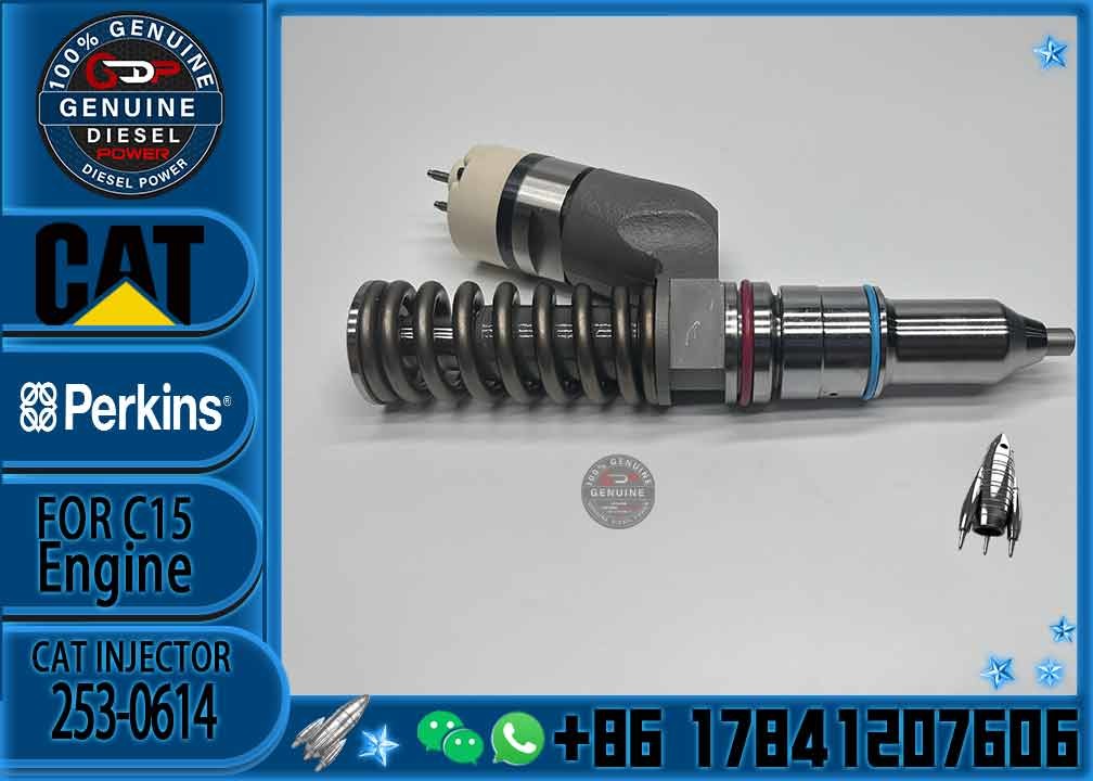 Excavator injector assembly CAT C15 C18 C27 C32 injector nozzle parts 374-750 374-751 253-0614 253-0615 253-0616 253-061