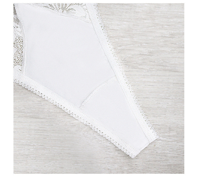 Sexy Lace Underwear G String Thong Underwear Cheeky Lingerie Bikini Brief French Cutting String
