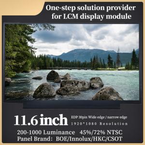 Quality ROHS ISO9001 11.6 LCD Screen 1920*1080 Resolution BOE LCD Panel wholesale
