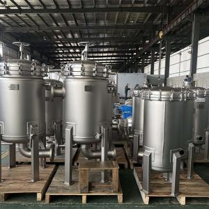 Quality Water Treatment 12 Multi Bag Filter Housing Stainless Steel For Paints wholesale