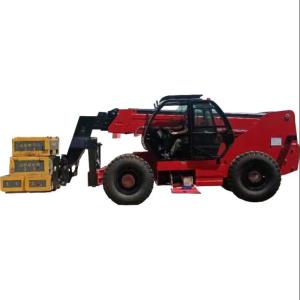 Quality 12 Meter Telescopic Rough Terrain Forklift Environment Protection wholesale