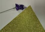 JC 1.38 Meter Width PU Leather Gold Glitter Fabric Decoration KTV Living Room