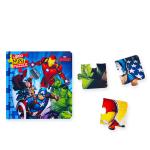 Custom Cardboard DIY Puzzle Book Hot Stamping For Kids
