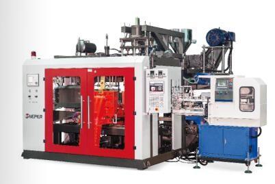 100ml 200ml Yoghourt Plastic Bottle Blow Molding Machine With Auto Defleshing