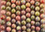 Unakite Round Bead Natural Crystal Gemstone Different Bead Size Loose Bead