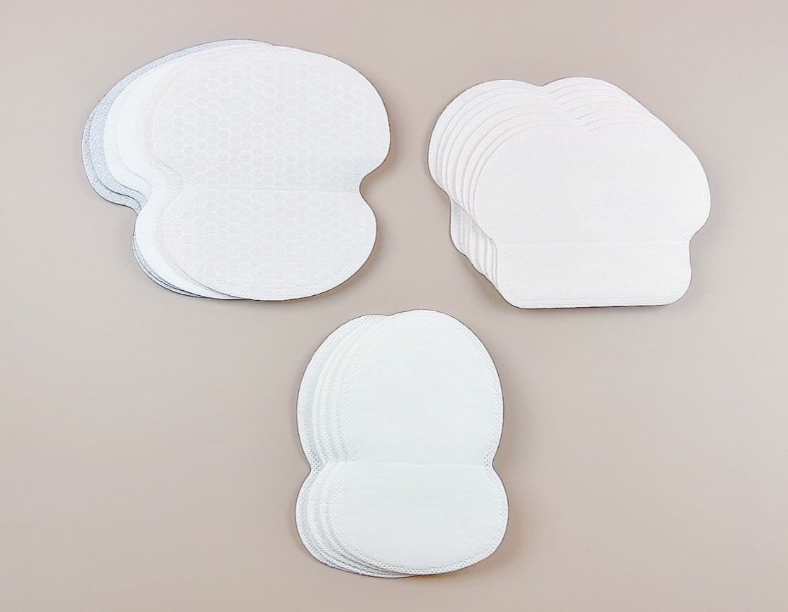 Hidroschesis Disposable Underarm Sweat Pads Absorb Fragrance Stick Beige