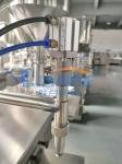 ISO Semi Automatic Cream Lotion Filling Machine Rustproof Stainless Steel