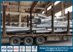69KV 20m Electric Steel Pole / Power Transmission Poles Galvanized Steel