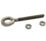 Metric Stainless Steel Eye Bolts With Ring Zinc Plate Surface 4.8 Grade