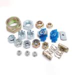 Solar Fastener Zinc Plated Carbon Steel Combo Nut Washer Channel Nut Strut
