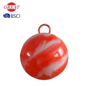 Quality Kangaroo Pattern Kids Hopper Ball With Air Pump 45CM Diameter PVC Material wholesale