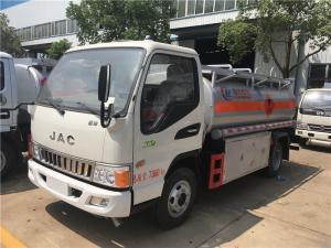 Quality 4X2 JAC 5000 LITERS FUEL TANK TRUCK MOBILE FUEL TRUCK wholesale