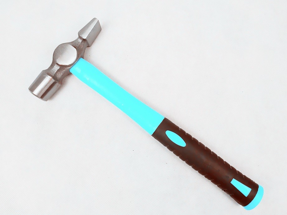 25MM Forged Carbon Steel Materials Cross Pein Hammer With Blue Color Grade A Plastic Handle (XL0176-Blue)