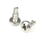 Zinc Coated Treatment Stainless Steel Phillips Pan Head Self Drilling Screw for