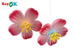 Hanging Decoration Pink Oxford 1.5m Inflatable Led Flower