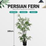Plastic Material Artificial Fern Tree Architectural Landscaping