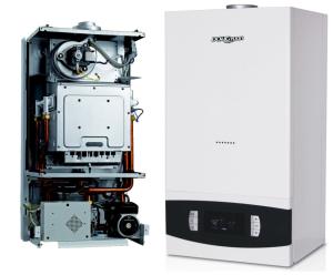 Quality Solid Chamber Structure Wall Hung Gas Boiler With Gas Flow Proportional Control wholesale