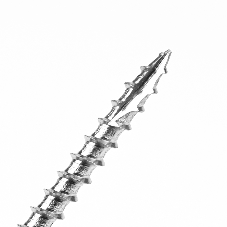 Plain Finish Stainless Steel Countersunk Torx Head Double Thread Drywall Screw for Fixing