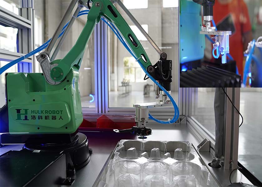 Industrial Pick And Place Robotic Gripper Programmable Robot Arm
