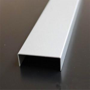 China building materials metal tile trim corners stainless steel u channel custom size and color on sale