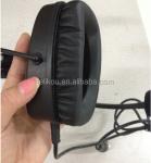 TELIKOU HD-101 XLR 5 Pin Male Single-ear Full-Duplex Wired Intercom Headset