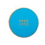 Silver Foil Stamping 200gsm Candy Round Cardboard Gift Box Golden Rim