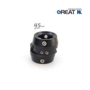 Quality Light Weight Aluminum Prosthetic Double Head Sliding Adaptor 45mm wholesale