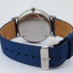 Newest fashion stainless case , nylon strap watch,nylon watches 2014-dark blue
