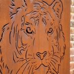 Rustic Decor Corten Steel Wall Art Laser Cut Garden Metal Artwork
