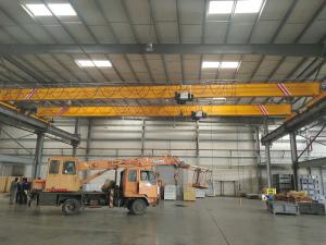 Quality 7.5 - 31.5m Span Single Girder Eot Crane Wireless 10ton Suspension Bridge Crane wholesale