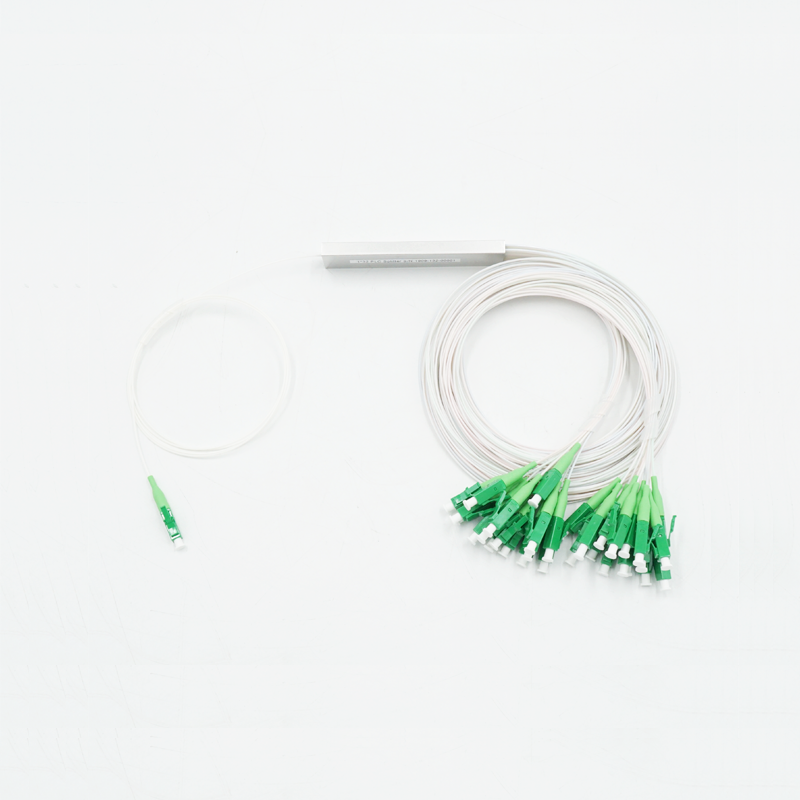 Mini Steel Tube PLC Splitter 1x32 With Input Output LC APC Connector