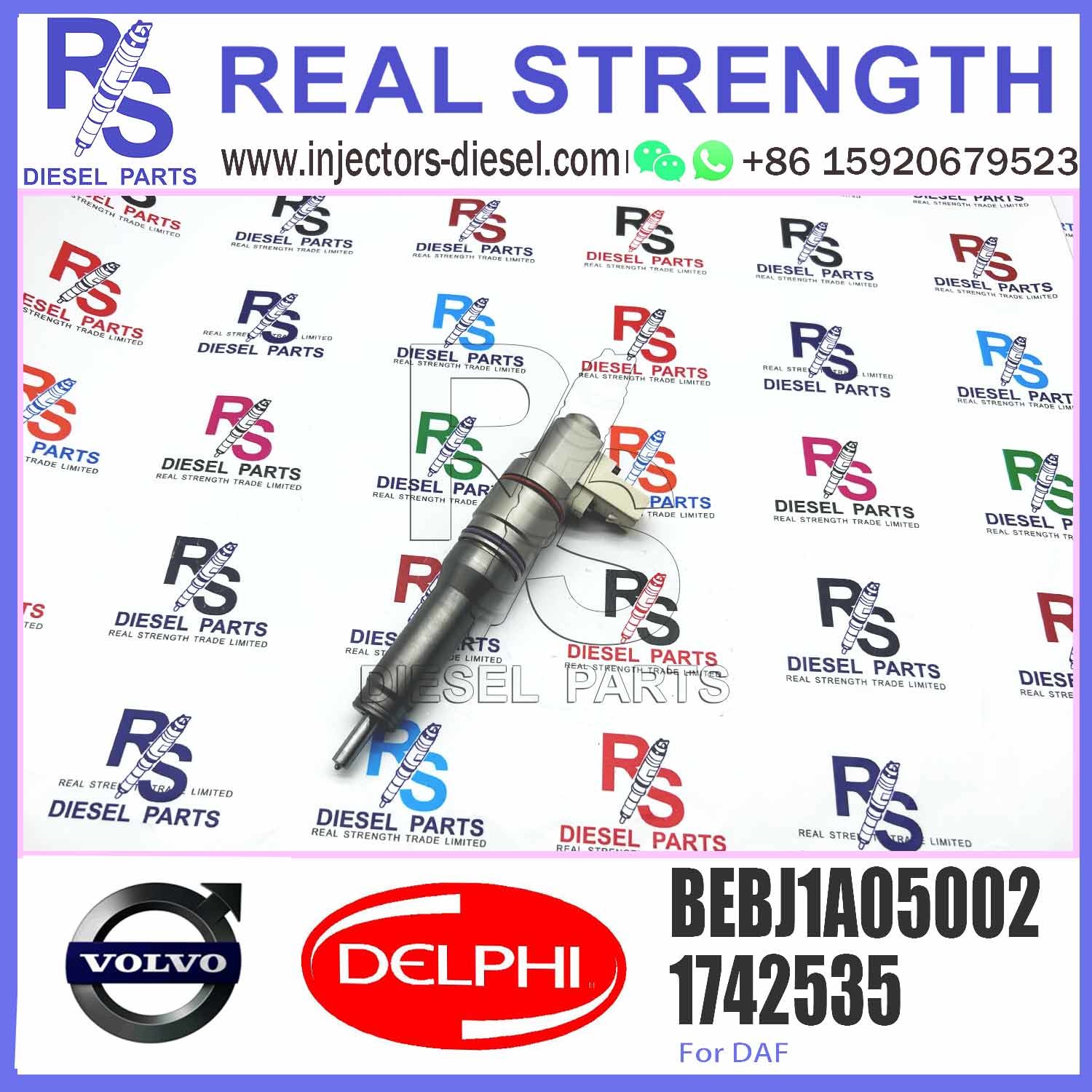Injector Electronic Unit 1846419 1905001 BEBJ1A00202 BEBJ1A05002 BEEBJ1B00001 Engine Diesel Injector