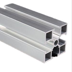Quality Silvery Anodized Aluminum Extrusion Profiles T Slot Aluminum Profile For Production Line wholesale