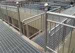 25x5 Galvanized Walkway Grating / 75mm Pitch Bearing Bar Grating