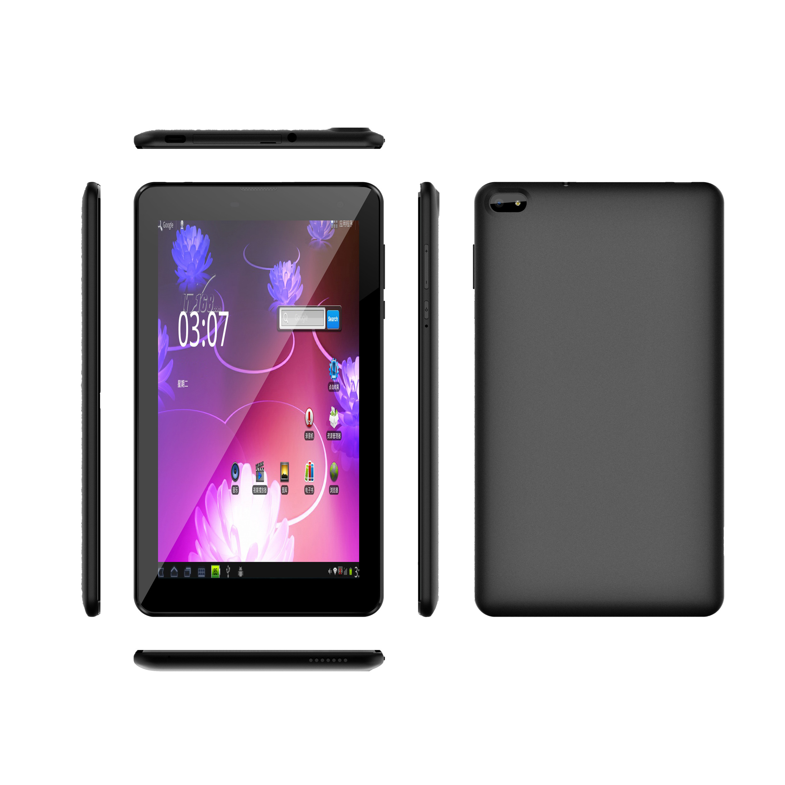 Plastic Slim Portable Tablet PC 8 Inch IPS 1280*800 Display 5000mah Battery