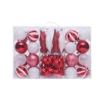 72PCS 8cm Shatterproof Christmas Tree Ball Ornaments Shiny Matte Glitter